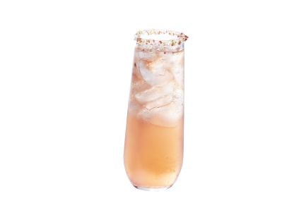 Sparkling pink lemonade
