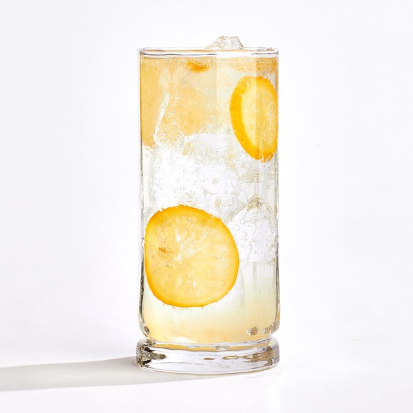 Sparkling preserved lemonade