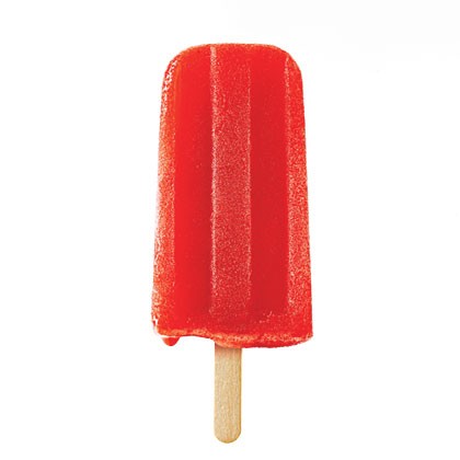 Sparkling strawberry pops
