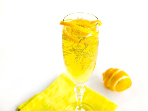 Sparkling Suze cocktail