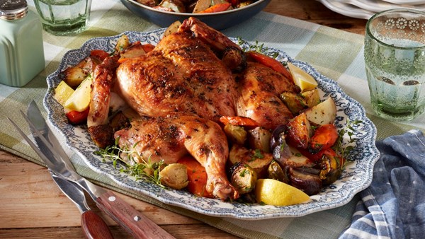 Spatchcock chicken
