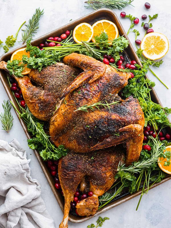 Spatchcock turkey