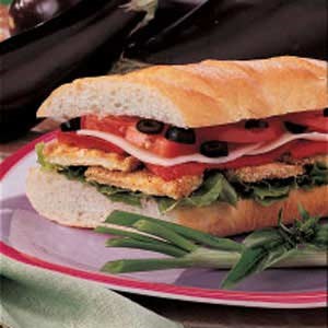 Special eggplant subs