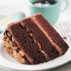 Special-occasion chocolate cake