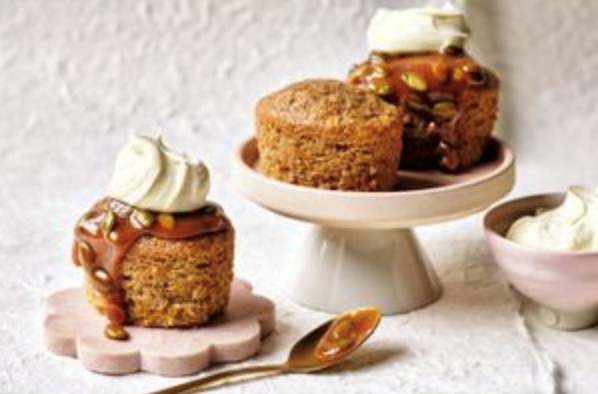 Special spiced pumpkin cakes