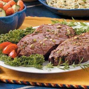 Special strip steaks