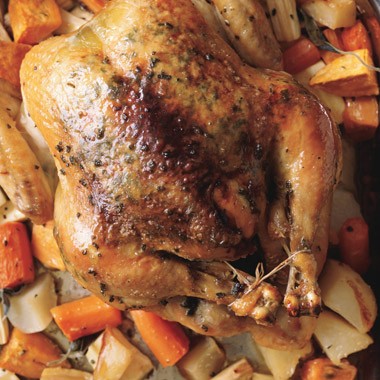 Special Sunday roast chicken