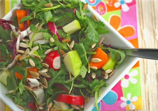 Spectacular spring salad