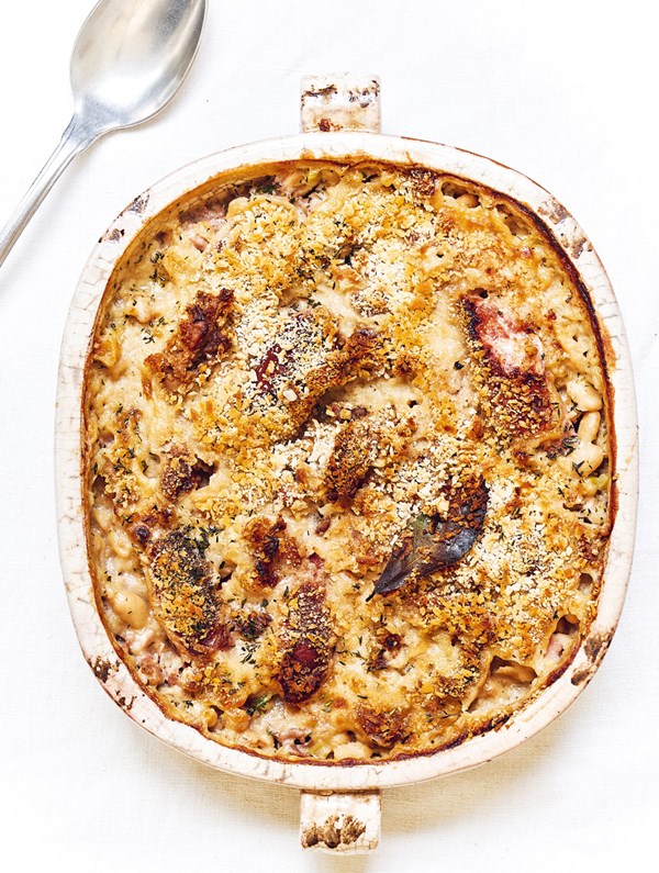 Speedy goose cassoulet