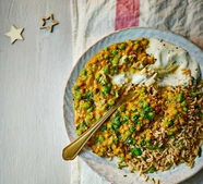 Speedy lentil coconut curry