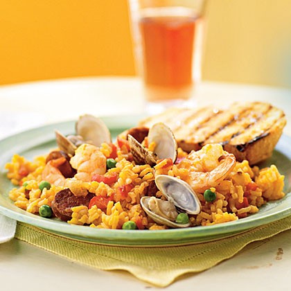 Speedy paella