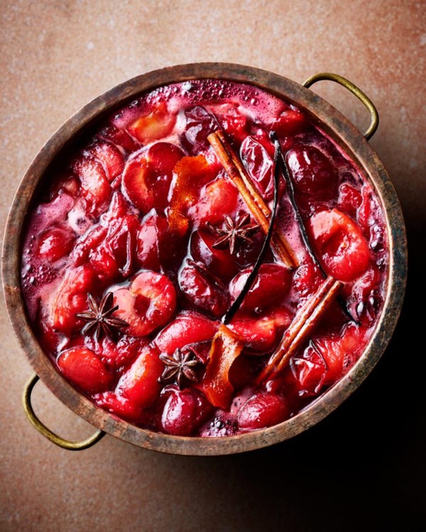 Speedy plum and vanilla preserve