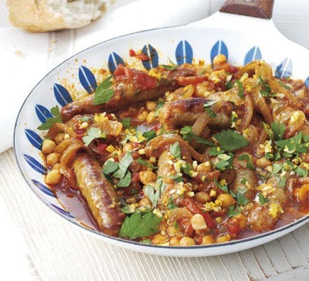 Speedy sausage stew
