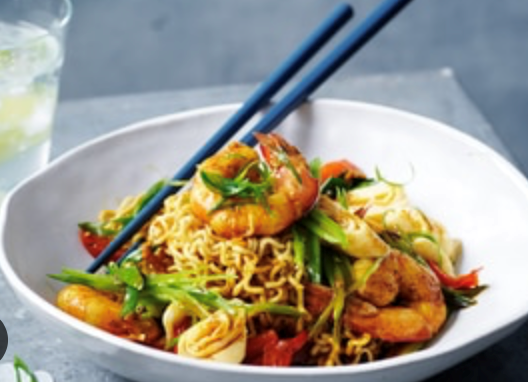 Speedy Singapore noodles