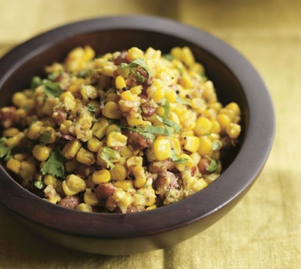 Speedy spicy sweetcorn (Vagareli makai)