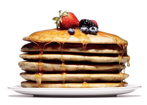 Spelt pancakes