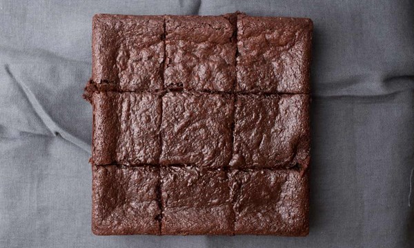 Spent espresso brownies