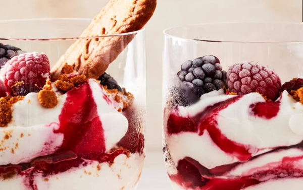 Spice-cookie parfaits