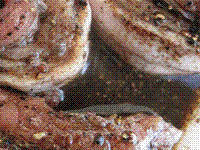 Spice-crusted salt pork Hakka style (Kejia xian zhurou / 客家鹹豬肉)