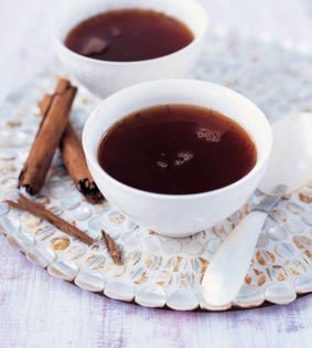 Spice-infused [tea]