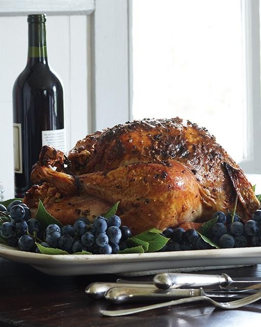 Spice-roasted turkey