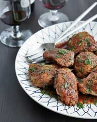 Spice-rubbed chicken thighs