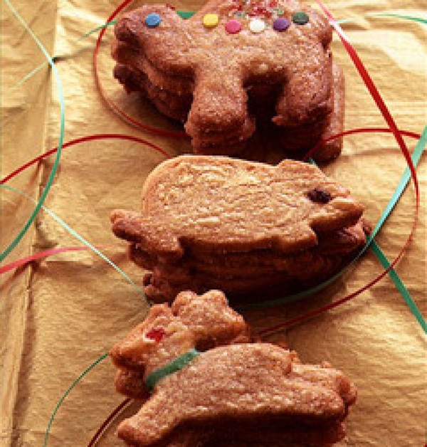 Spice-walnut cookies