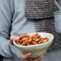 Spiced almonds