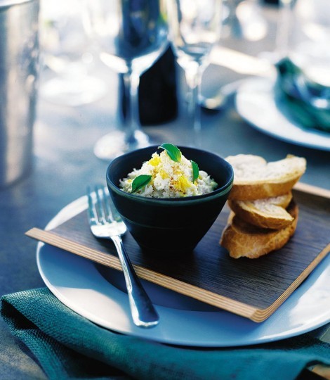 Spiced and buttered crab