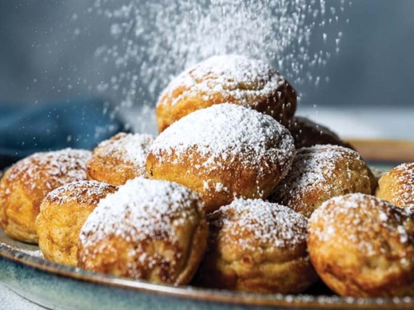 Spiced apple aebleskiver