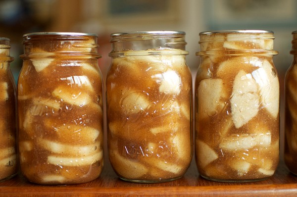 Spiced apple pie filling