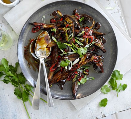 Spiced aubergine