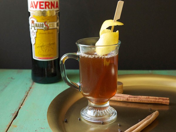 Spiced Averna toddy
