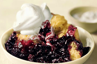 Spiced blueberry grunt