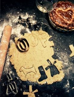 Spiced bread filled with almond paste (Gevulde speculaas)