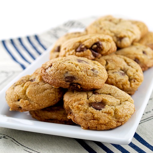 Spiced brown butter toffee chocolate chip cookies recipe Eat Your Books