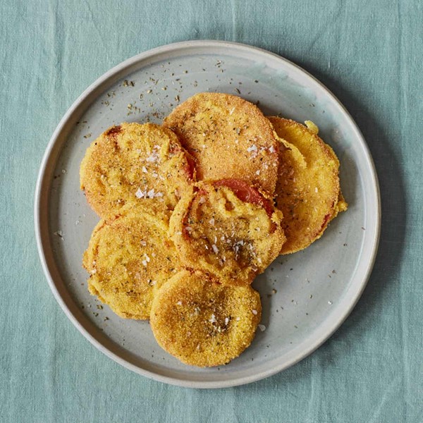 Spiced buttermilk fried tomatoes