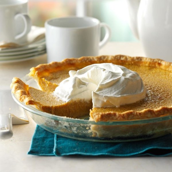 Spiced butternut squash pie