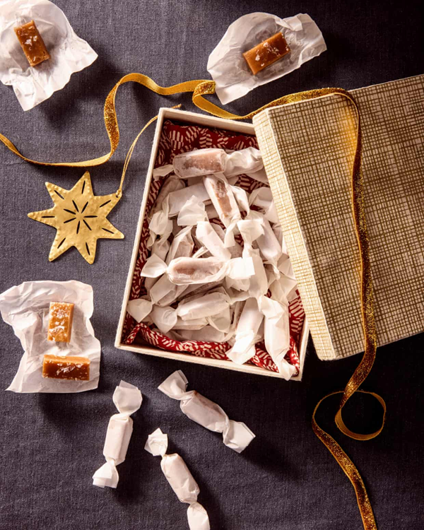 Spiced caramels