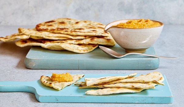 Spiced carrot hummus