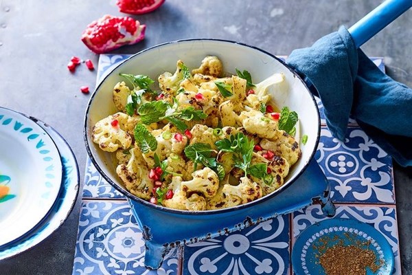 Spiced cauliflower salad
