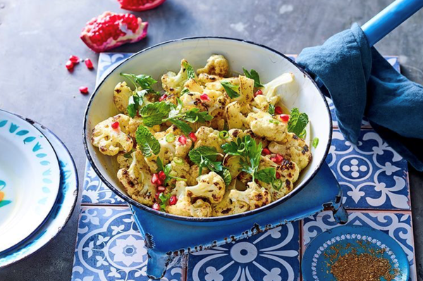 Spiced cauliflower salad