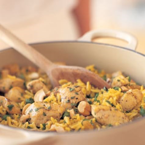 Spiced chicken & rice