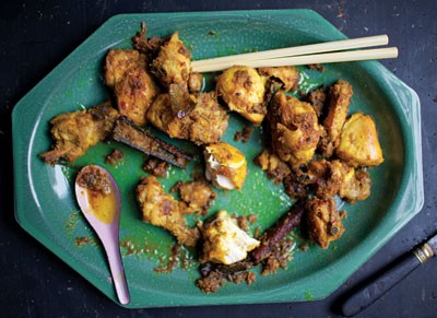 Spiced chicken rendang (Rendang ayam)