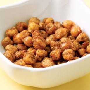 Spiced chickpea "nuts"