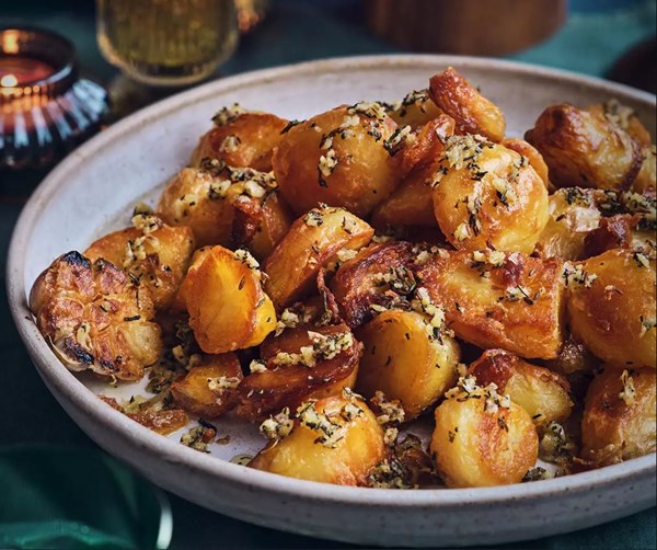 Spiced Christmas roasties