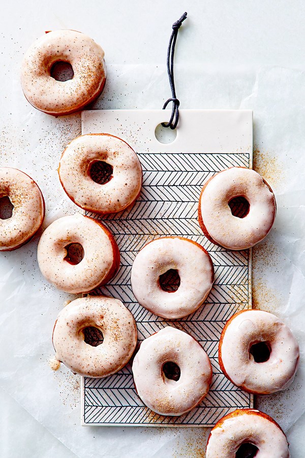 Spiced cider donuts