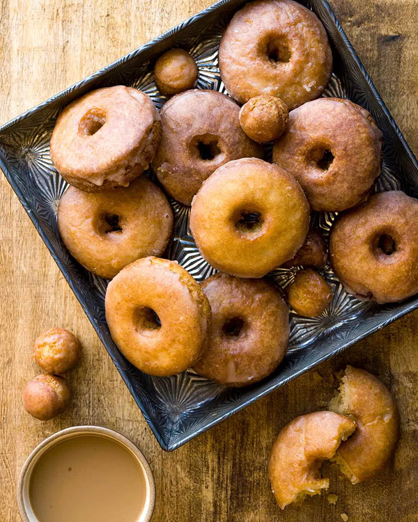 Spiced cider doughnuts