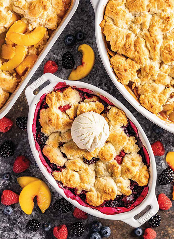 Spiced cobbler