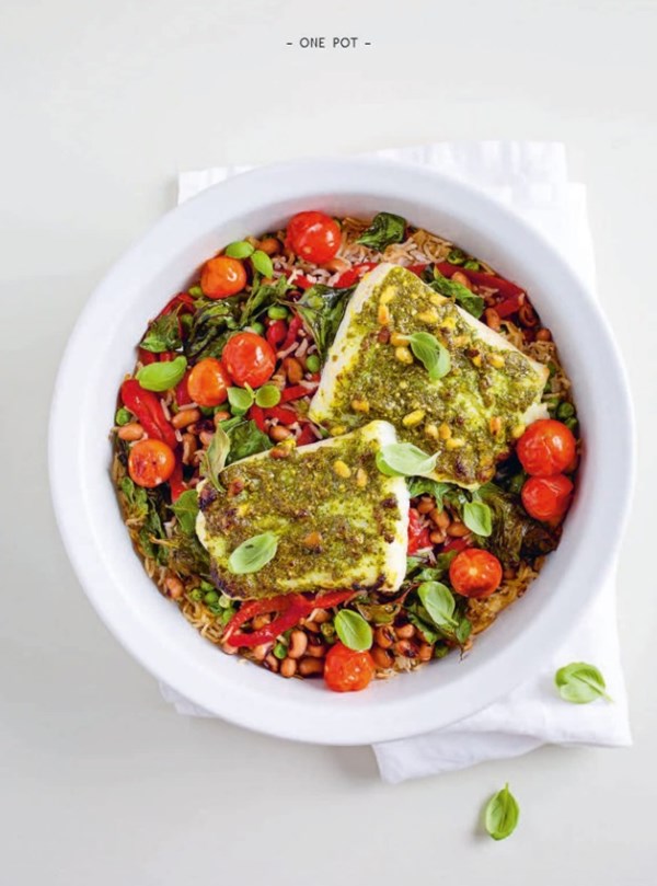 Spiced cod